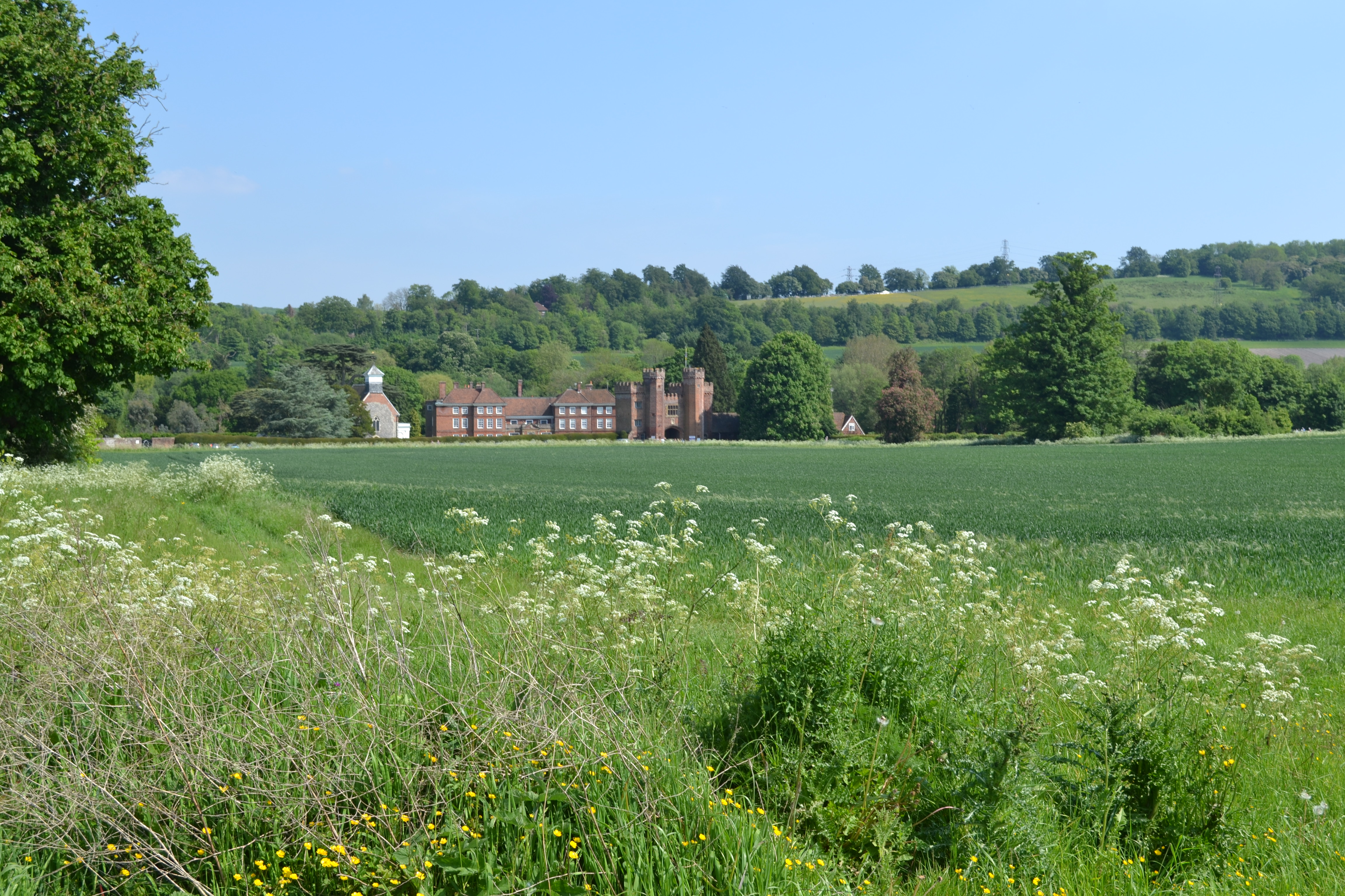 Lullingstone and castle