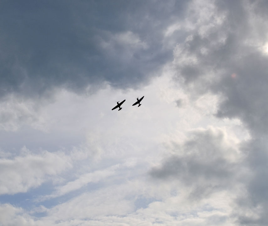 Hurricane and Spitfire