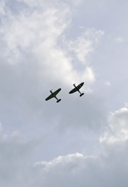 Hurricane and Spitfire