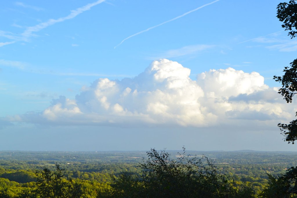 View from Mariners Hill near Chartwell